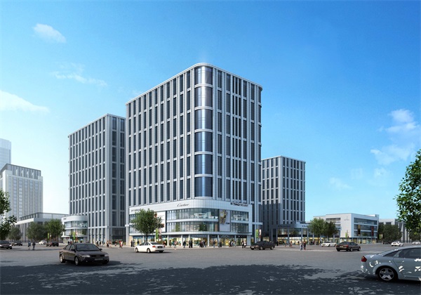 智谷国际人才大厦写字楼效果图